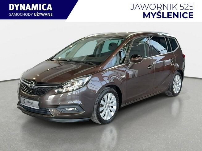 Opel Zafira Tourer 1.4Turbo 140KM M6 2017 r., sal. PL, 7-mio osobowy, komplet opon
