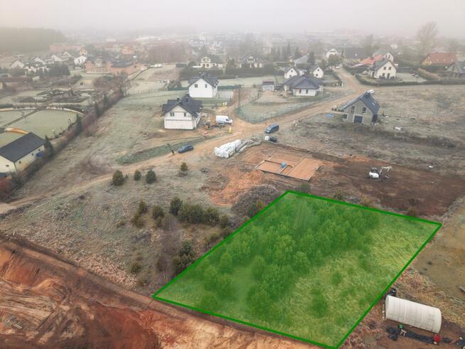 Działka budowlana Kiełpino gm. Kartuzy, Przy Krzyżu