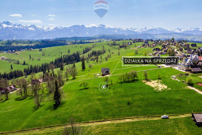 DZIAŁKA BUDOWLANA SIEROCKIE – WIDOK NA TATRY