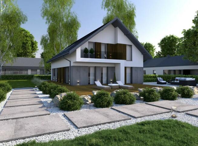 nowoczesny dom, duża działka, dostępny od zaraz