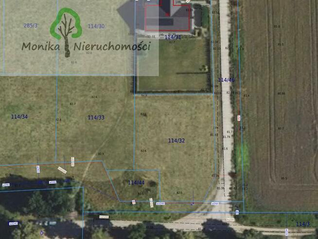 Działka budowlana Boroszewo gm. Tczew