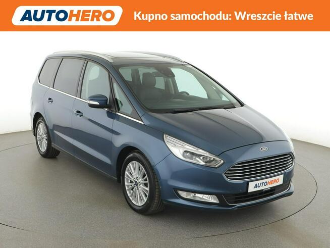Ford Galaxy 7 os. automat skóra navi full LED panorama kamery grzane fotele ACC