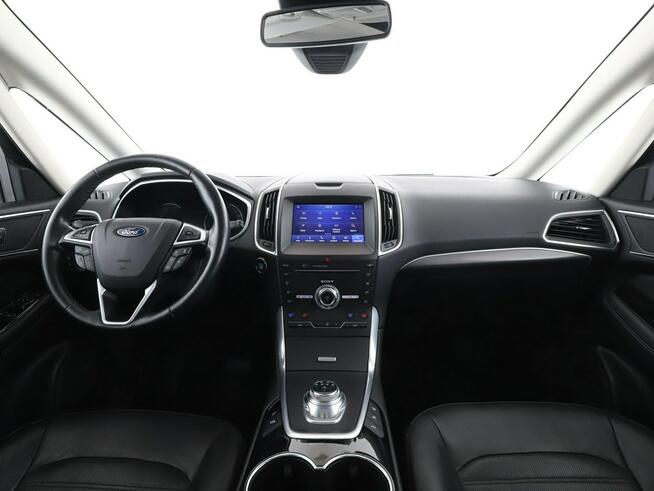 Ford Galaxy 7 os. automat skóra navi full LED panorama kamery grzane fotele ACC