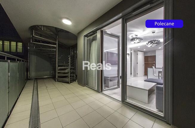 Apartament Rondo Daszyńskiego, taras, klima
