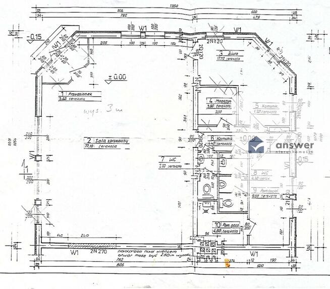 NA SPRZEDAŻ LOKAL HANDLOWO - USŁUGOWY PRZYLESIE