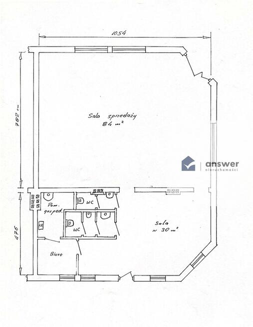 NA SPRZEDAŻ LOKAL HANDLOWO - USŁUGOWY PRZYLESIE
