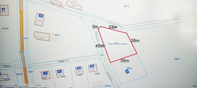 Działka budowlana Szemudzka Huta gm. Szemud, Przejazdowa