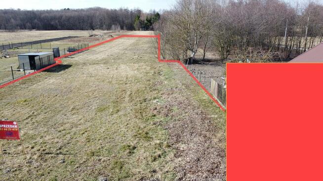 Działka 0,25 ha budowlana w Uściążu gm. Karczmiska