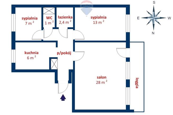 Mieszkanie 61m2, os. Widok, Skierniewice