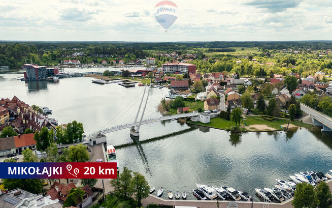 Działka z Linią Brzegową, Mazury powiat giżycki