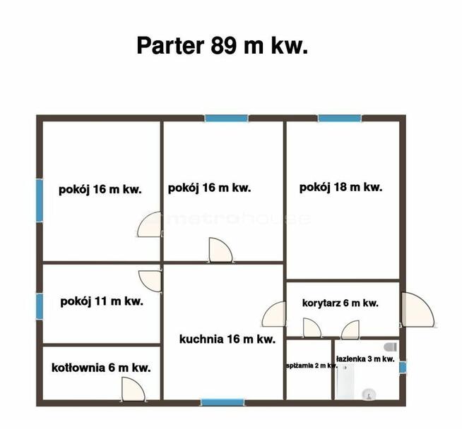 Dom z dużą działką w rejonie turystycznym.
