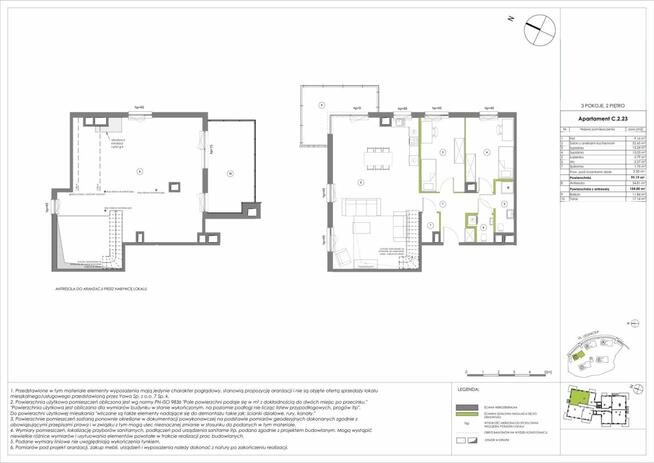 Mieszkanie Gdańsk Siedlce, Legnicka