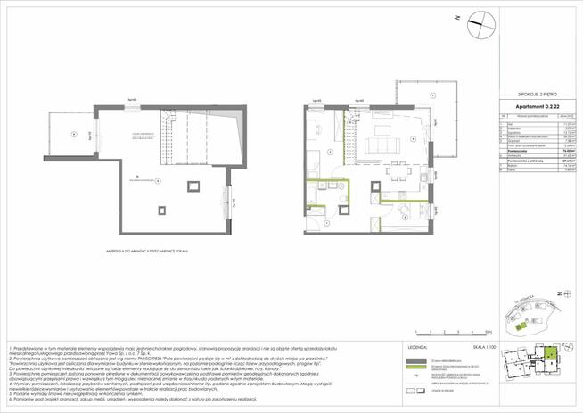 Mieszkanie Gdańsk Siedlce, Legnicka