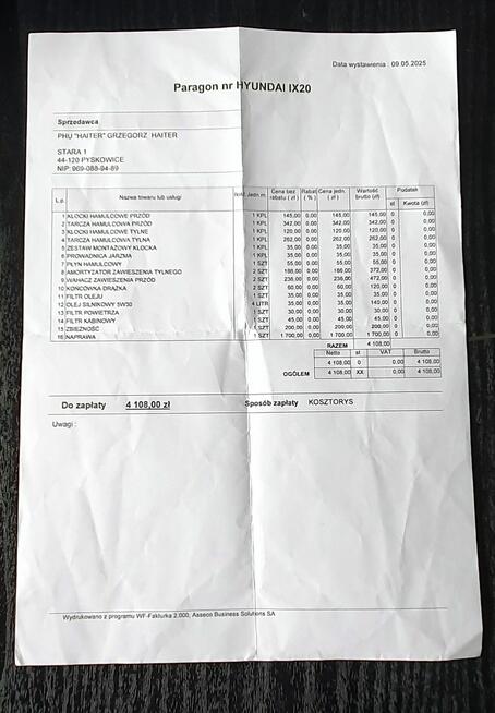 Hyundai ix20 Bezwypadkowy/6 biegowa skrzynia/Czujniki parkowania przód+tył/Hak hol.