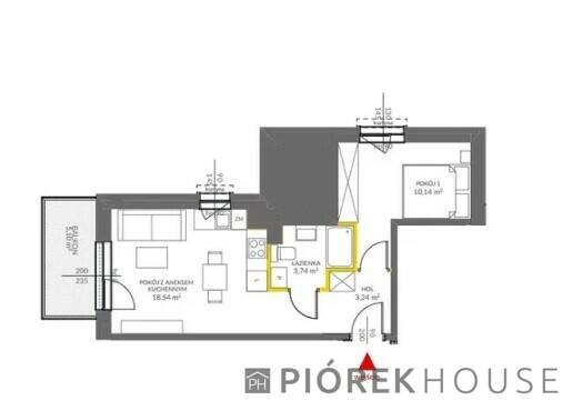 2-pokojowe mieszkanie na Targówku