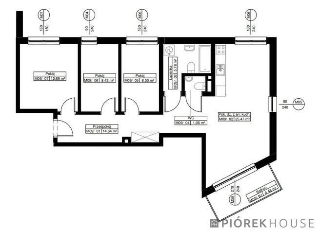 Nowe mieszkanie | 2,3 lub 4 pokoje | Tarchomin