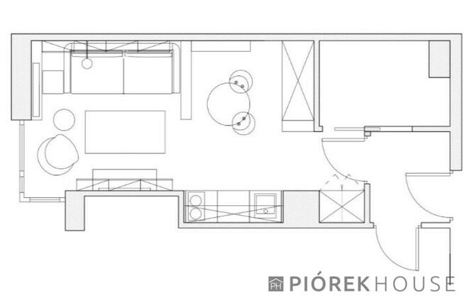 2-pokojowe mieszkanie na Wilanowie