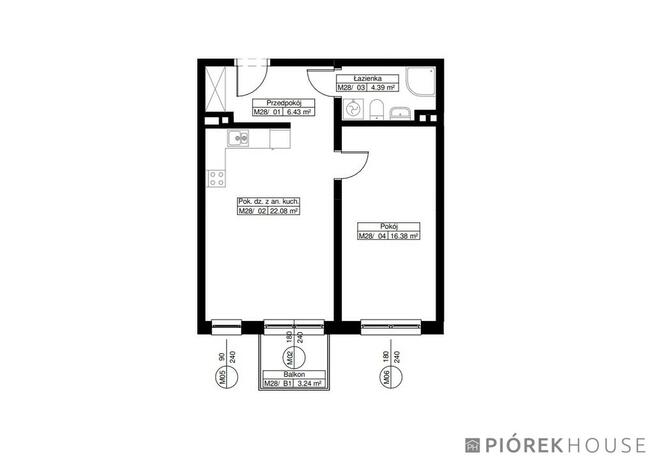 Nowe mieszkanie | 2,3 lub 4 pokoje | Tarchomin