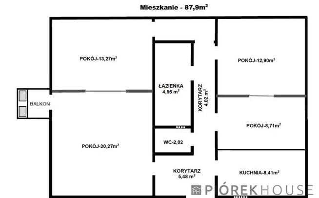 4-pokojowe mieszkanie na Mokotowie