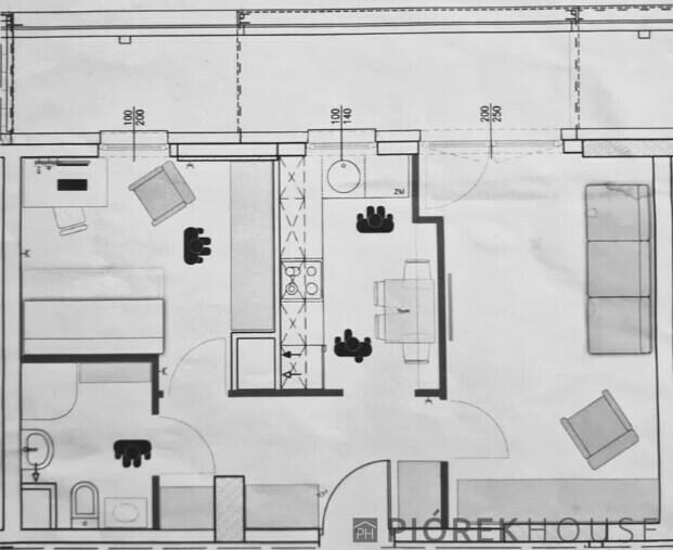 2-pokojowe mieszkanie na Woli