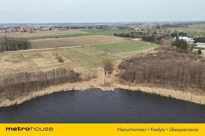 Działka z widokiem na jezioro koło Zalewa