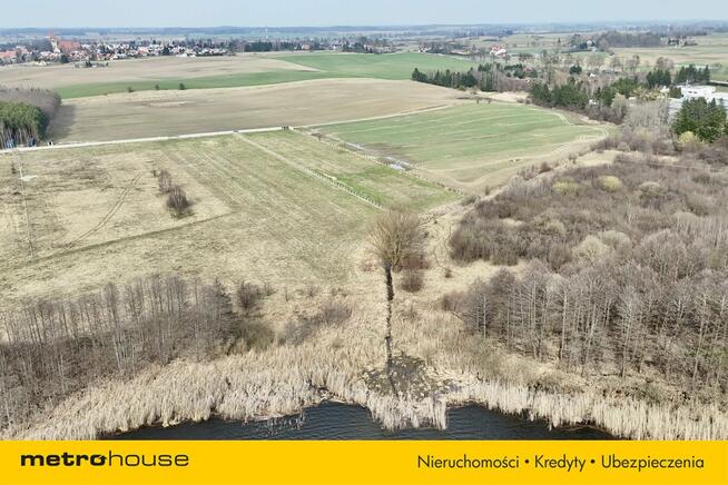 Działka z widokiem na jezioro koło Zalewa