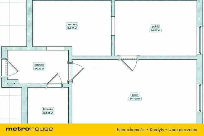 40,6 m² do własnej aranżacji