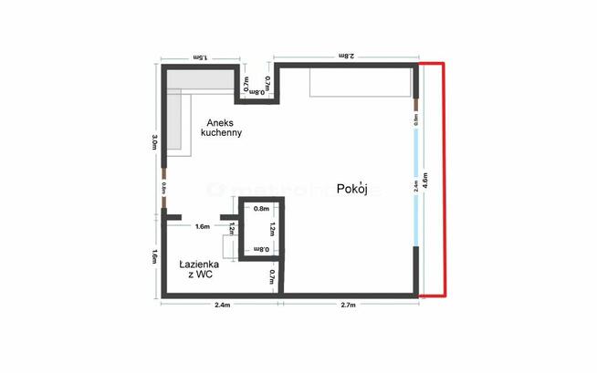 Mieszkanie 22m2 - dobra lokalizacja!