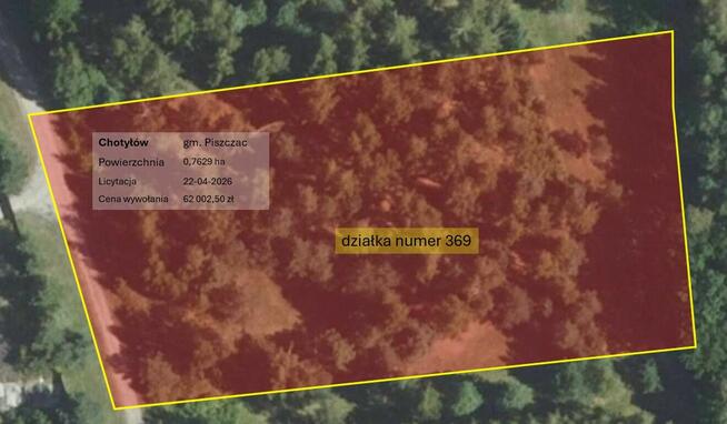 8 działek, licytacja komornicza, inwestycyjne