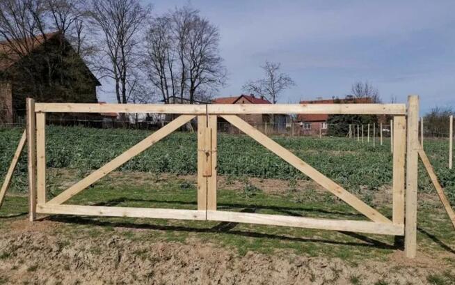 Płot Panelowy Ogrodzenie panelowe betonowe Siatka leśn