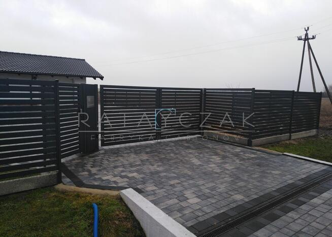 Brama przesuwna PROFILOWA 1,70x4,00m PALISADA