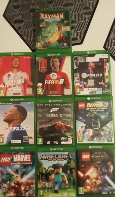 KONSOLA XBOX ONE 1540 500GB + 1 PAD oraz 10xGRY