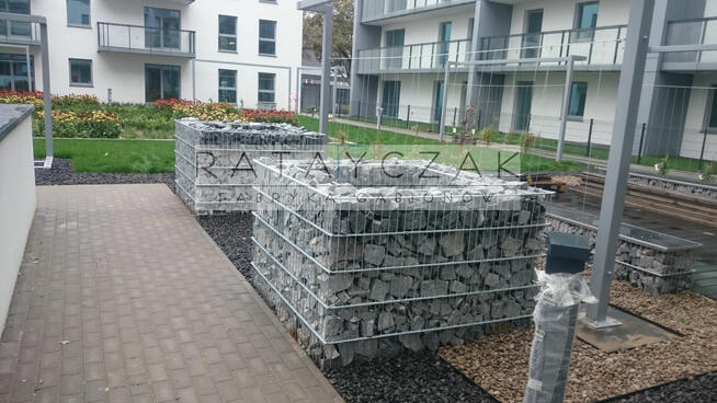 Klomb Donica Podwyższone Rabaty GABION POD WYMIAR PRODUCENT