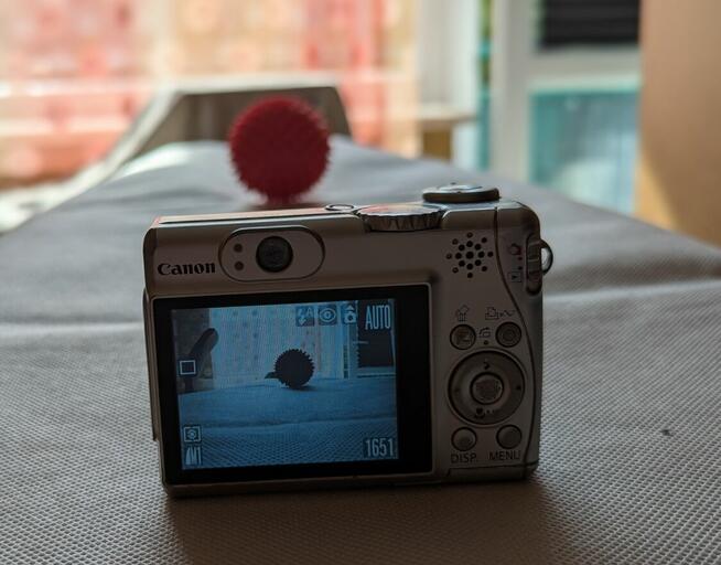 Aparat Canon PowerShot A540 2 baterie + + karta 2GB