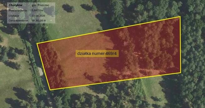 8 działek, licytacja komornicza, inwestycyjne