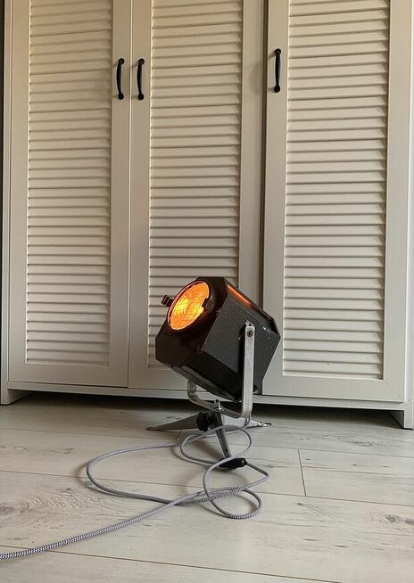Lampa teatralna PRL loft