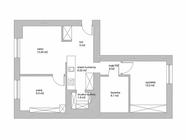 Sprzedam mieszkanie, centrum Białegostoku