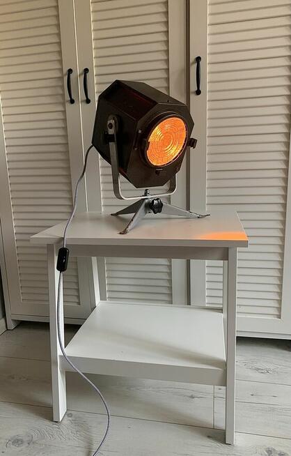 Lampa teatralna PRL loft