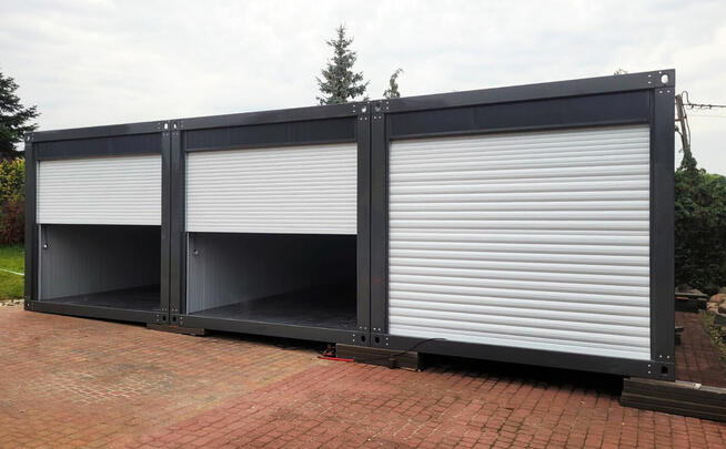 Kontener garaż z płyty mobilny 3x6 lub 3x7