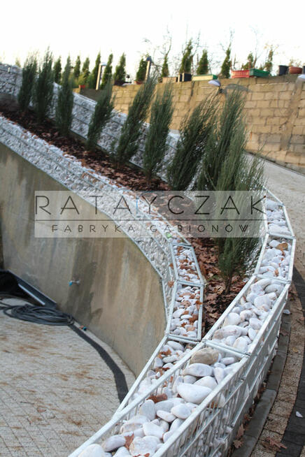 Klomb Donica Podwyższone Rabaty GABION POD WYMIAR PRODUCENT