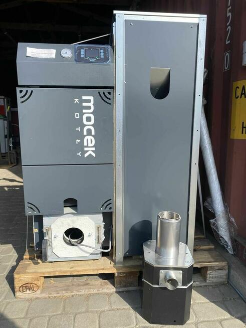 Nowy kocioł na pellet Moceko biopal 12 kW | podajnik