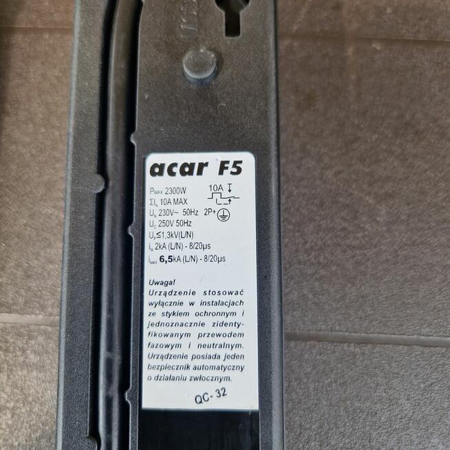 listwa, przedłużacz Acar F5 1 szt. + gratis HDMI