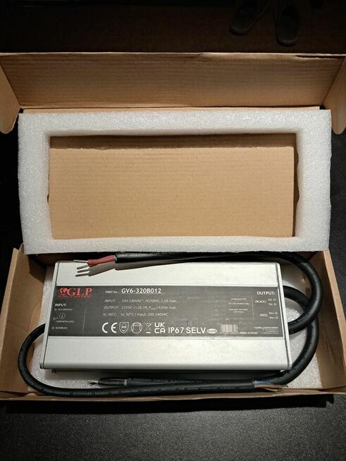 sprzedam zasilacze 12V różnej mocy od 30W do 320W, od 3,5A d