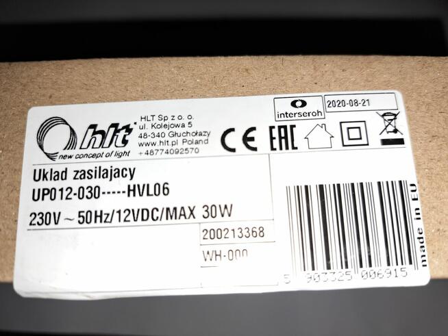 sprzedam zasilacze 12V różnej mocy od 30W do 320W, od 3,5A d