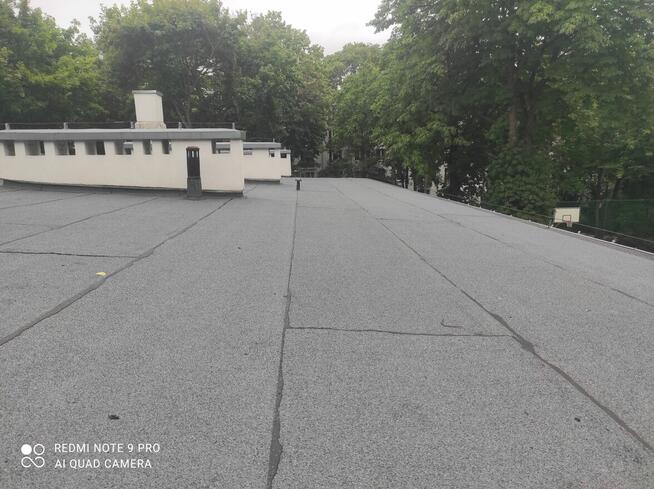 naprawa dachów z papy kominy rynny likwidacja przecieków