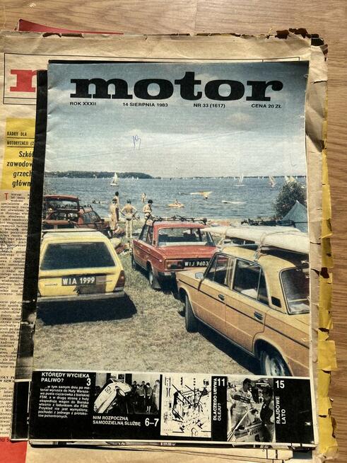 Czasopisma motor lata 60-70