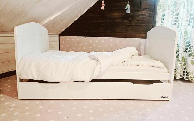 Łóżeczko dziecięce i niemowlęce Hampton 140×70 Woodies+POŚCI