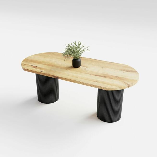 Stół do jadalni owalny 200x90x75cm