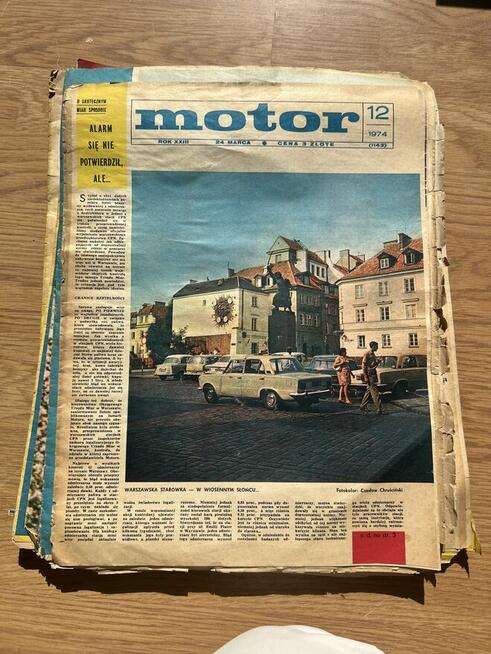 Czasopisma motor lata 60-70