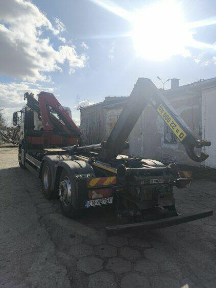 Uslugi transportowe , HDS , Podnośnik